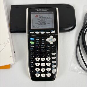 Texas Instruments TI-84‎ Plus C Silver Edition Graphing Calculator TESTED